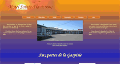 Desktop Screenshot of motelsainteflavie.ca